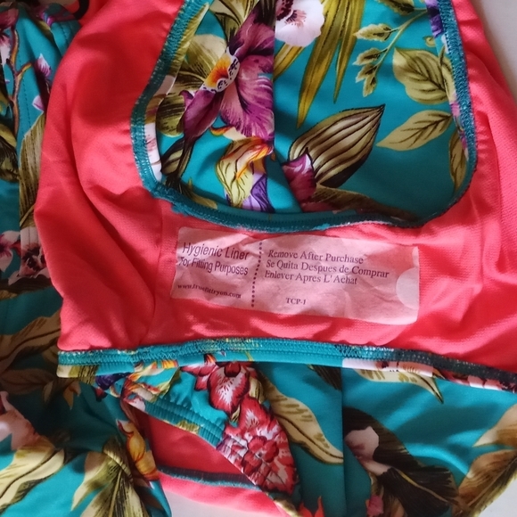 🐳Coastal Blue Women's One Piece Swimsuit. Size M - Picture 11 of 12